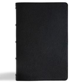 CSB Oswald Chambers Bible, Legacy Edition, Black Premium Goatskin by CSB Bibles by Holman, 9798384509240