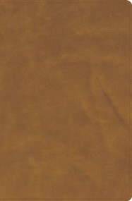 KJV Single-Column Wide-Margin Bible, Holman Handcrafted Collection, Marbled Chestnut Premium Calfskin by Holman Bible Publishers, 9798384553144