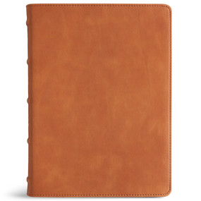 KJV Single-Column Wide-Margin Bible, Holman Handcrafted Collection, Marbled Chestnut Premium Calfskin by Holman Bible Publishers, 9798384553144
