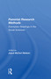 Feminist Research Methods (Exemplary Readings In The Social Sciences) by Joyce McCarl Nielsen, 9780367005443