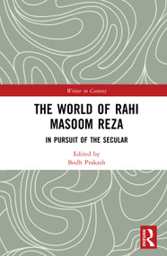 Rahi Masoom Reza (The Question of Text and Context) by Bodh Prakash, 9781032826462