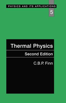 Thermal Physics by C.B.P. Finn, 9781138410169