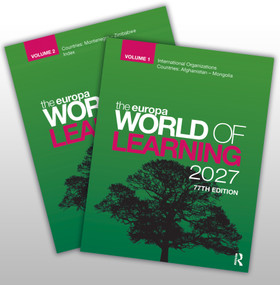 The Europa World of Learning 2027 by Europa Publications, 9781041338482