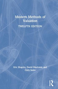 Modern Methods of Valuation by Eric Shapiro, David Mackmin, Gary Sams, 9781138503502