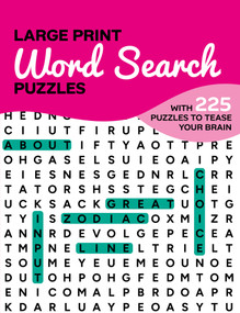Large Print Word Search Puzzles (With 225 puzzles to tease your brain) by Goélette Creative, 9782898793578