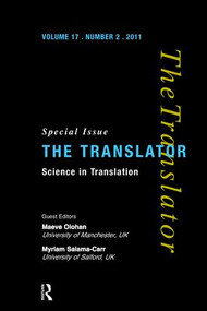 Science in Translation by Maeve Olohan, Myriam Salama-Carr, 9781138473720