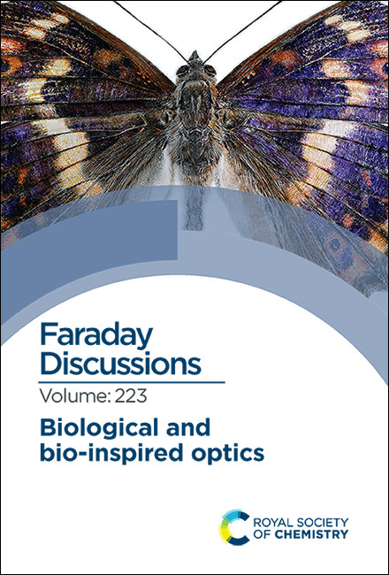 Biological and Bio-inspired Optics (Faraday Discussion 223) by Royal Society of Chemistry, 9781788019125