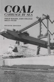 Coal Carriage by Sea by Phil Rogers, John Strange, Brian Studd, 9781859781081