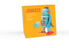 Robot Jiggie Puzzle 38 Piece (Die-Cut 38-Piece Jigsaw) by Spumoni Studio, 9781423670162