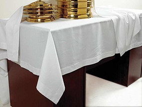 Communion Table Cover: White Blend by Broadman Church Supplies Staff, 9780805470833