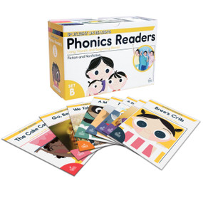 Phonics Readers Set B (Long Vowels and Beginning Blends) by Carson Dellosa Education, 9781483873121
