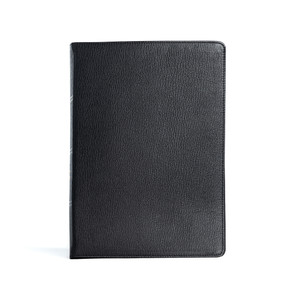 CSB Spurgeon Study Bible, Holman Handcrafted Collection, Black Premium Goatskin by Alistair Begg, CSB Bibles by Holman, 9781087785554