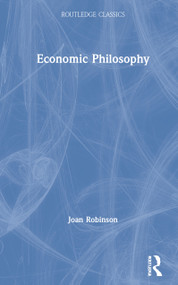 Economic Philosophy by Joan Robinson, 9780367547387