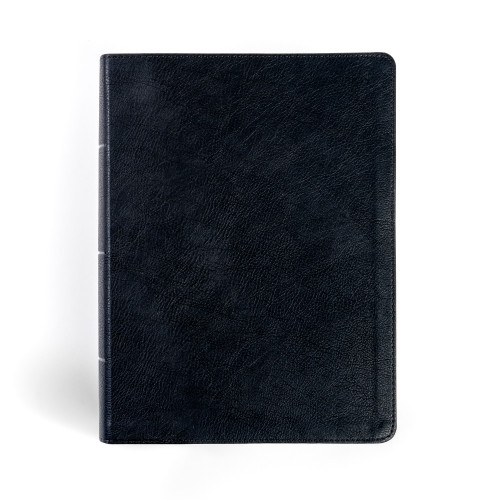 CSB Study Bible, Large Print, Digital Study Edition, Black LeatherTouch, Indexed by CSB Bibles by Holman, 9798384533504