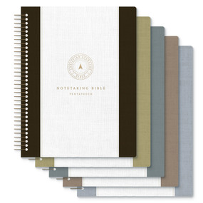 CSB Spiral-Bound Notetaking Bible, Optimal Type, Five-Volume Set by CSB Bibles by Holman, 9798384552581