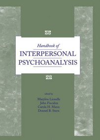 Handbook of Interpersonal Psychoanalysis by Marylou Lionells, John Fiscalini, 9780881631203