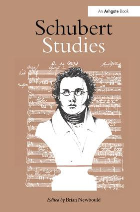 Schubert Studies by Brian Newbould, 9781859282533