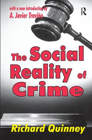 The Social Reality of Crime by Wilhelm Roepke, 9781138538627