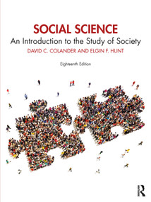 Social Science (An Introduction to the Study of Society) by David Colander, Elgin Hunt, 9781032150741