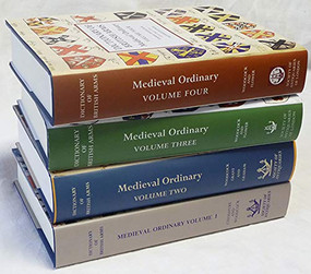 Dictionary of British Arms Medieval [4 volume set] by T. Woodcock, 9780854312986