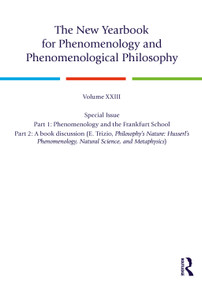 The New Yearbook for Phenomenology and Phenomenological Philosophy by Burt C. Hopkins, Daniele De Santis, 9781041089766