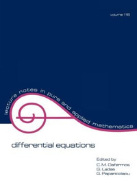 Differential Equations (Proceedings of the 1987 Equadiff Conference) by Dafermos, 9780824780777