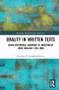 Orality in Written Texts (Using Historical Corpora to Investigate Irish English 1700-1900) by Carolina Amador-Moreno, 9781138802346