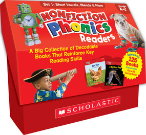 Nonfiction Phonics Readers Set 1: Short Vowels, Blends & More (Multiple-Copy Set) by Liza Charlesworth, 9781338894691