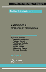 Antibiotics II by Sadao Teshiba, 9782881248894