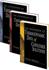 CRC Handbook of Thermodynamic Data of Polymer Solutions, Three Volume Set by Christian Wohlfarth, 9780849350016