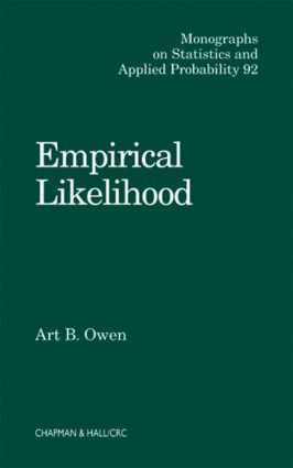 Empirical Likelihood by Art B. Owen, 9781584880714