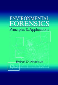 Environmental Forensics by Robert D. Morrison, 9780849320583