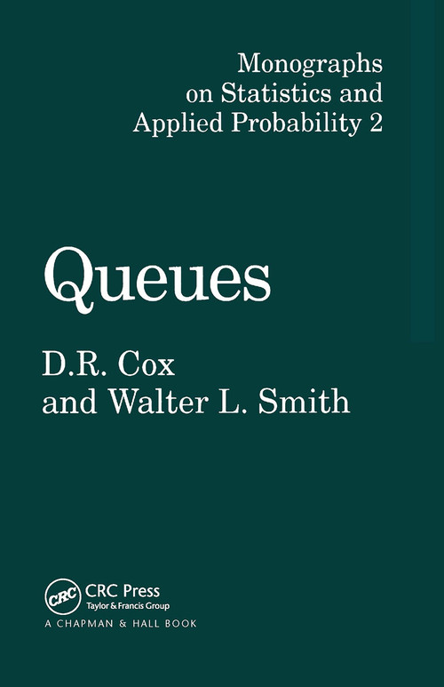 Queues by D.R. Cox, 9780412109300