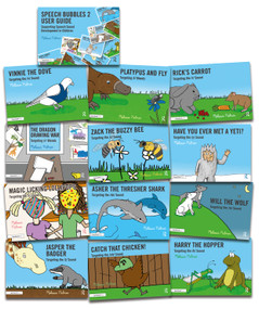 Speech Bubbles 2 (Picture Books and Guide) (Supporting Speech Sound Development in Children) by Melissa Palmer, 9781138597846