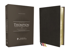 KJV, Thompson Chain-Reference Bible, Premium Goatskin Leather, Black, Premier Collection, Art Gilded Edges, Black Letter, Comfort Print by Dr.  Frank Charles Thompson, Zondervan, 9780310459279