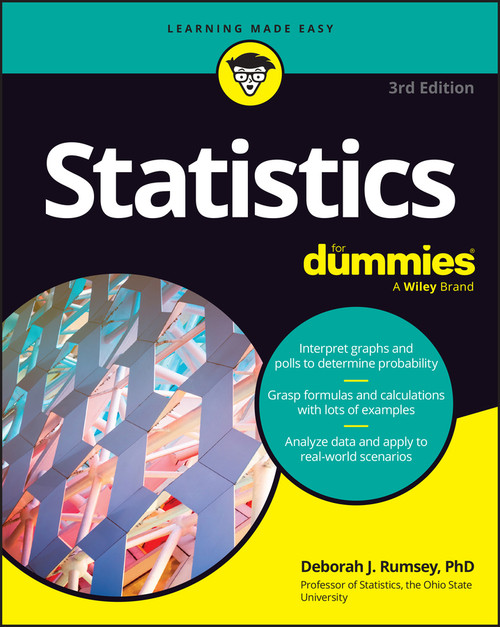 Statistics For Dummies by Deborah J. Rumsey, 9781394477364