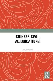 Chinese Civil Adjudications by Cui Jianyuan, 9781032719641