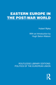Eastern Europe in the Post-War World by Hubert Ripka, 9781041085959