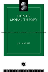 Hume's Moral Theory by J.L. Mackie, 9781138136939
