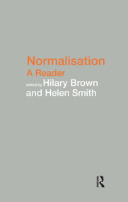 Normalisation (A Reader) by Hilary Brown, Helen Smith, 9781138157187