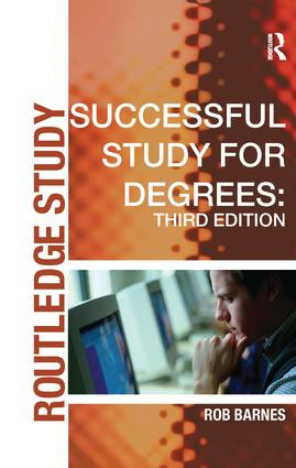 Successful Study for Degrees by Rob Barnes, 9781138144118