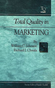 Total Quality in Marketing by Frank Voehl, 9781884015137