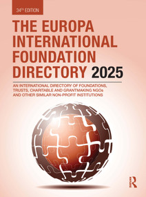 The Europa International Foundation Directory 2025 by Europa Publications, 9781041053057