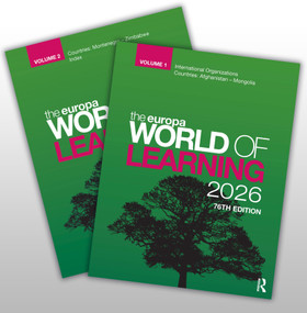 The Europa World of Learning 2026 by Europa Publications, 9781041053132