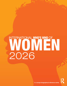 International Who's Who of Women 2026 by Europa Publications, 9781041058748