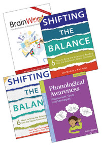 Shifting the Balance and the Science of Reading 4 Book Bundle by Jan Burkins, Kari Yates, Katie Cunningham, Yvette Zgonc, J Richard Gentry, Gene P Ouellette, Kimberly Zgonc, 9781041092032