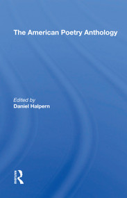 The American Poetry Anthology by Daniel Halpern, 9780367020538