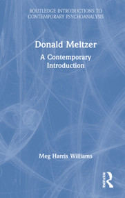 Donald Meltzer (A Contemporary Introduction) by Meg Harris Williams, 9780367422226
