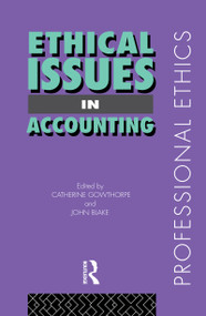 Ethical Issues in Accounting by John Blake, Catherine Gowthorpe, 9780415171724