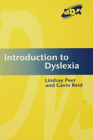 Introduction to Dyslexia by Lindsay Peer, Gavin Reid, 9781138146945
